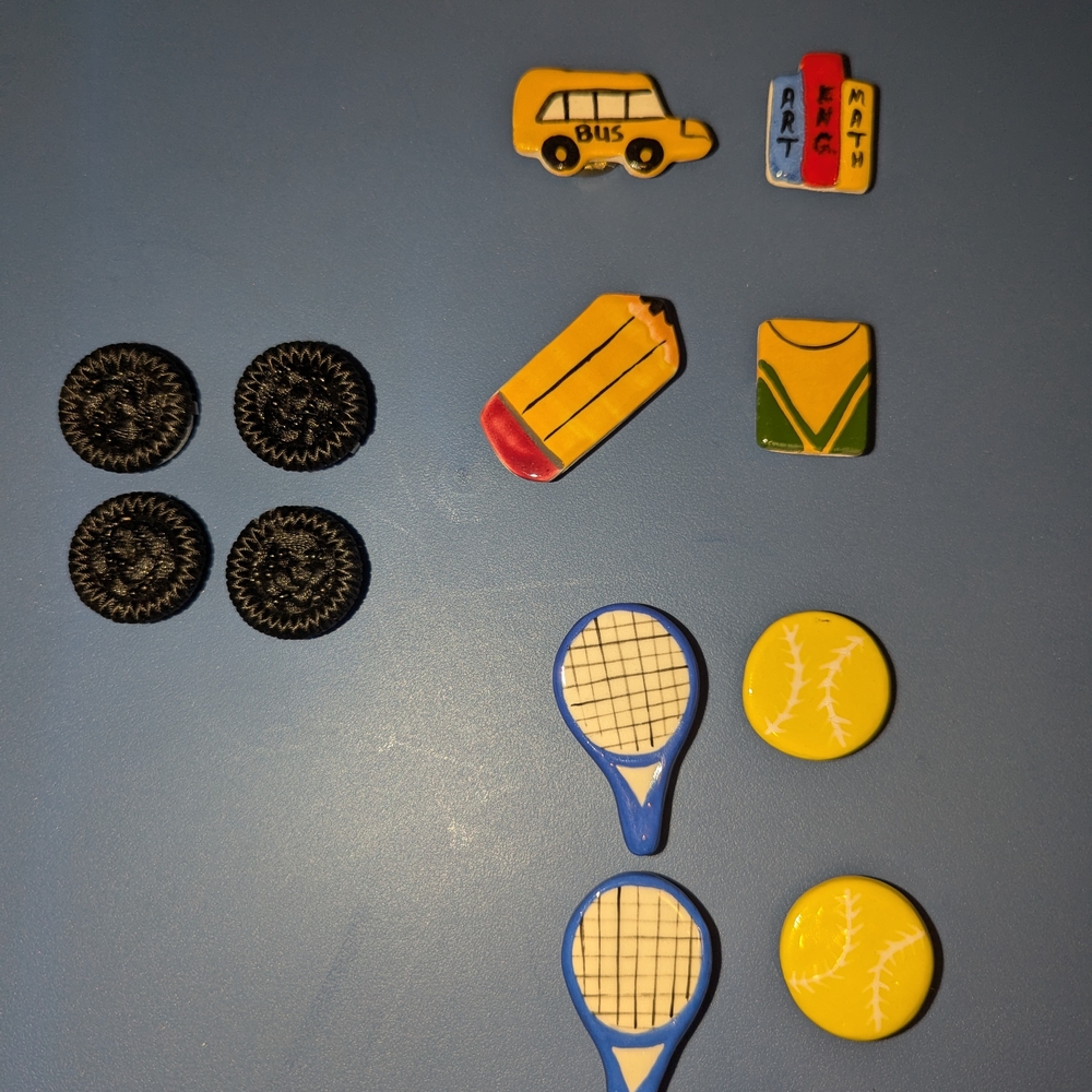 Vintage Button Covers